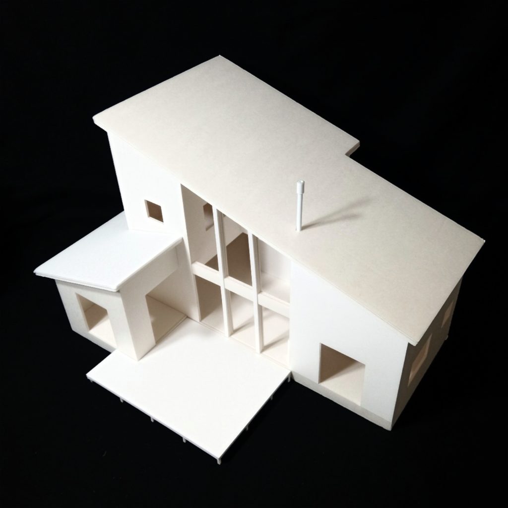 住宅白模型の事例